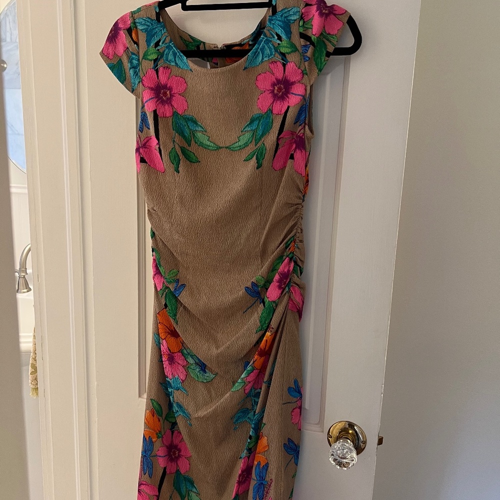 Tracy Reese champagne cocktail dress